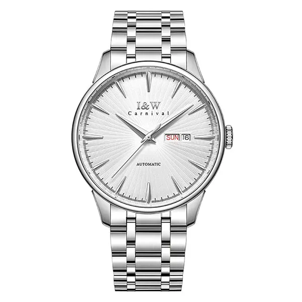 Đồng Hồ Nam I&W Carnival Automatic Watch IW519G-DT (IW519G12) Màu Bạc