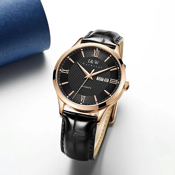 Đồng Hồ Nam I&W Carnival Automatic Watch IW520G-DD (IW520G2) Màu Đen