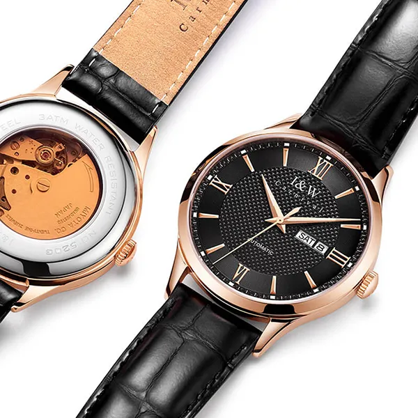 Đồng Hồ Nam I&W Carnival Automatic Watch IW520G-DD (IW520G2) Màu Đen