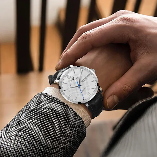 Đồng Hồ Nam I&W Carnival Automatic Watch IW520G-DD (IW520G4) Màu Đen Trắng