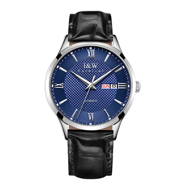 Đồng Hồ Nam I&W Carnival Automatic Watch IW520G-DD (IW520G6) Màu Đen/Xanh