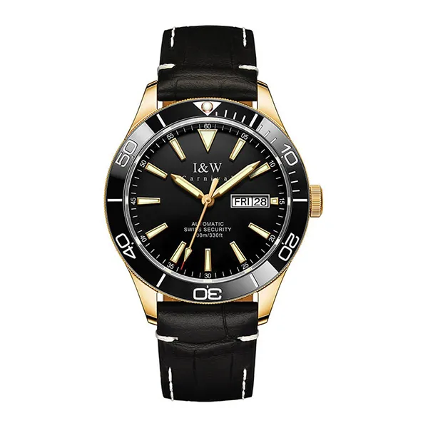 Đồng Hồ Nam I&W Carnival Automatic Watch IW533G-DD (IW533G12) Màu Đen Phối Vàng