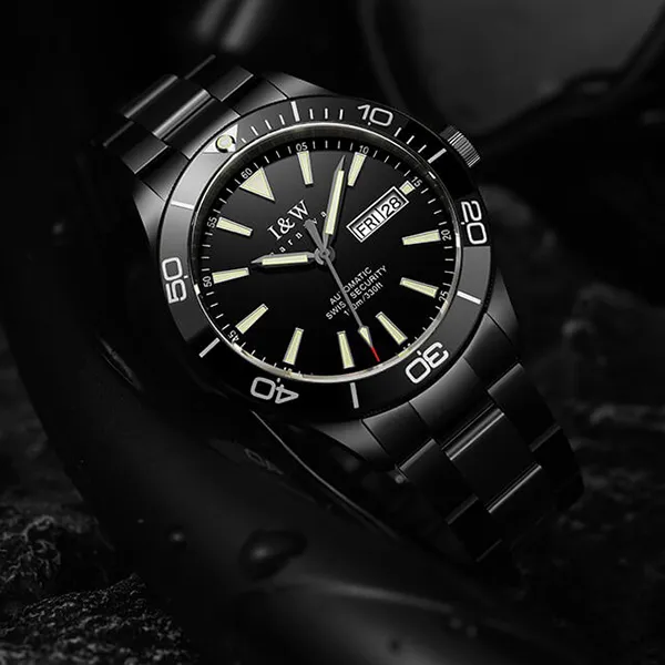 Đồng Hồ Nam I&W Carnival Automatic Watch IW533G-DT (IW533G19) Màu Đen - Đồng hồ - Vua Hàng Hiệu