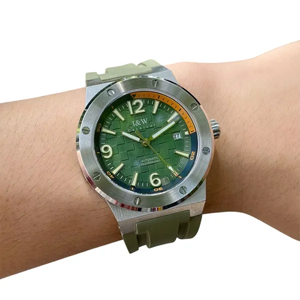 Đồng Hồ Nam I&W Carnival Automatic Watch IW618G-DS (IW618G3) Màu Xanh Green - Đồng hồ - Vua Hàng Hiệu