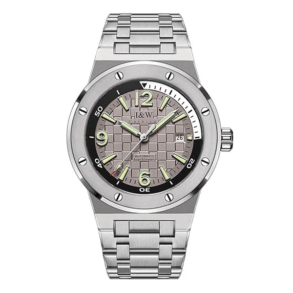 Đồng Hồ Nam I&W Carnival Automatic Watch IW618G-DT (IW618G18) Màu Bạc/Xám