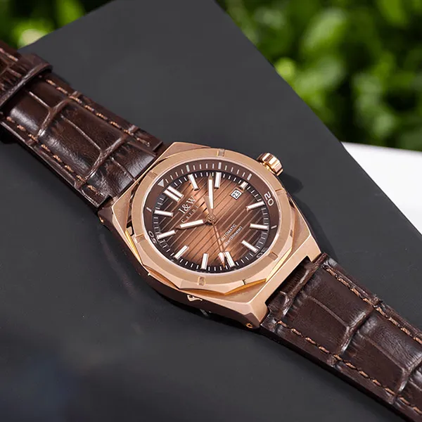 Đồng Hồ Nam I&W Carnival Automatic Watch IW711G-DD (IW711G17) Màu Nâu - Đồng hồ - Vua Hàng Hiệu