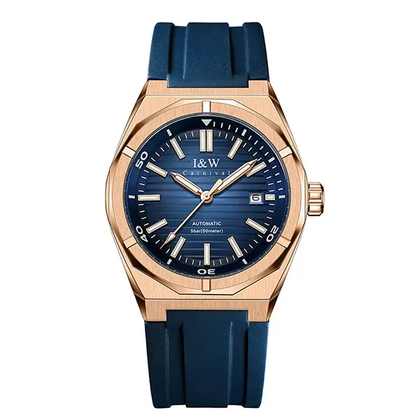 Đồng Hồ Nam I&W Carnival Automatic Watch IW711G-DS (IW711G18) Màu Xanh Lam