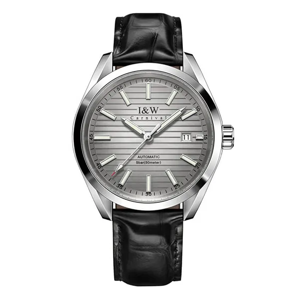 Đồng Hồ Nam I&W Carnival Automatic Watch IW713G-DD (IW713G3) Màu Đen/Ghi