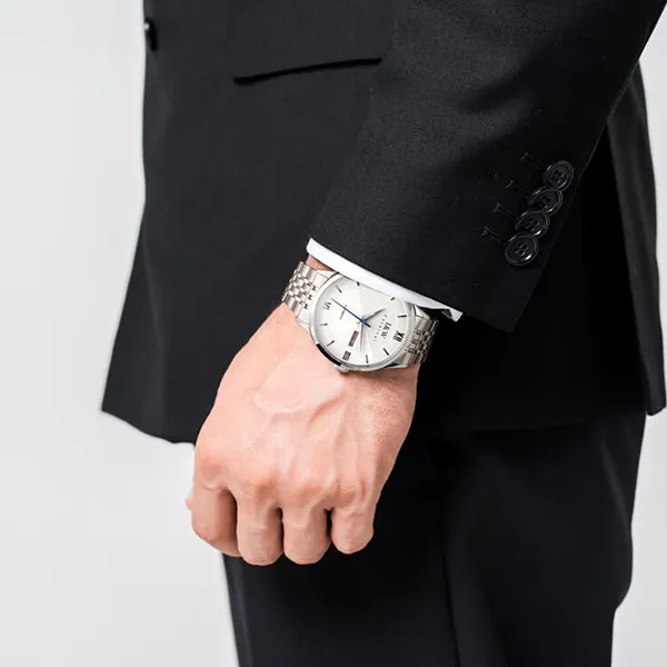 Đồng Hồ Nam I&W Carnival Automatic Watch IW510G-DT (IW510G11) Màu Bạc - Đồng hồ - Vua Hàng Hiệu