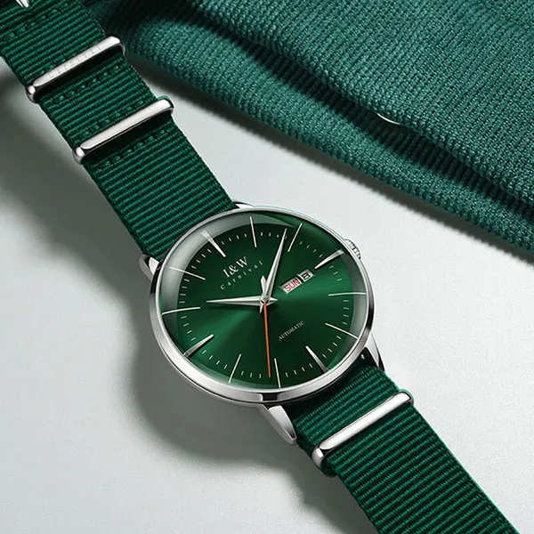 Đồng Hồ Nam I&W Carnival IW506G-DV (IW506G4) Automatic Màu Xanh Green - Đồng hồ - Vua Hàng Hiệu
