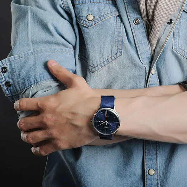 Đồng Hồ Nam I&W Carnival IW506G-DV (IW506G5) Automatic Màu Xanh Navy