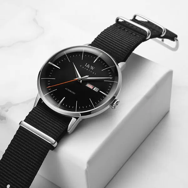 Đồng Hồ Nam I&W Carnival IW506G-DV (IW506G6) Automatic Màu Đen