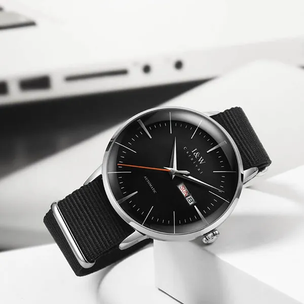 Đồng Hồ Nam I&W Carnival IW506G-DV (IW506G6) Automatic Màu Đen