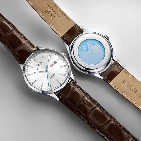 Đồng Hồ Nam I&W Carnival IW509G-DD (IW509G7) Automatic Màu Nâu Bạc