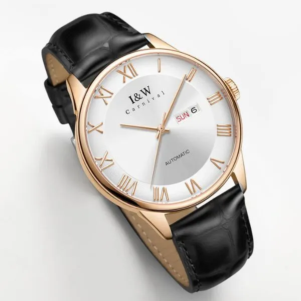 Đồng Hồ Nam I&W Carnival IW513G-DD (IW513G1) Màu Đen - Vàng