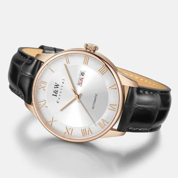 Đồng Hồ Nam I&W Carnival IW513G-DD (IW513G1) Màu Đen - Vàng