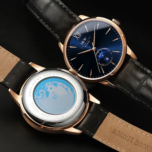 Đồng Hồ Nam I&W Carnival IW527G-DD (IW527G2) Automatic Màu Xanh Đen