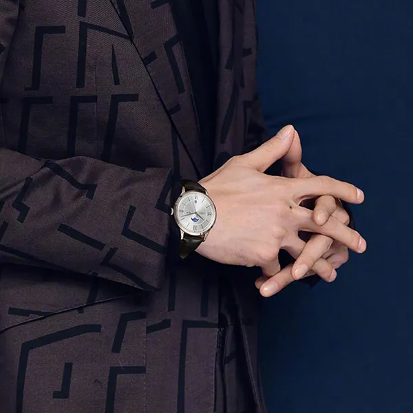 Đồng Hồ Nam I&W Carnival IW528G-DD Automatic (IW528G4) Màu Bạc Đen