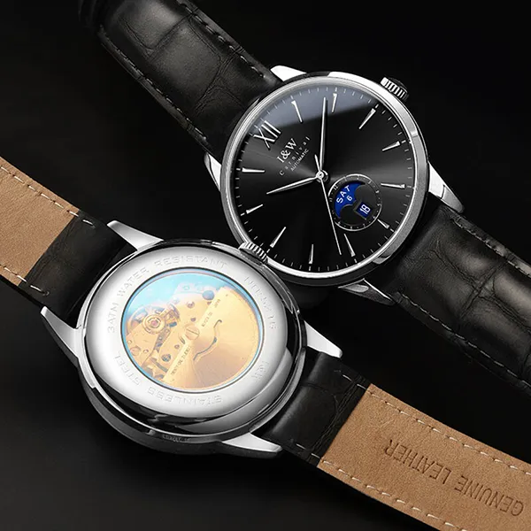 Đồng Hồ Nam I&W Carnival IW528G-DD Automatic (IW528G6) Màu Đen - Đồng hồ - Vua Hàng Hiệu