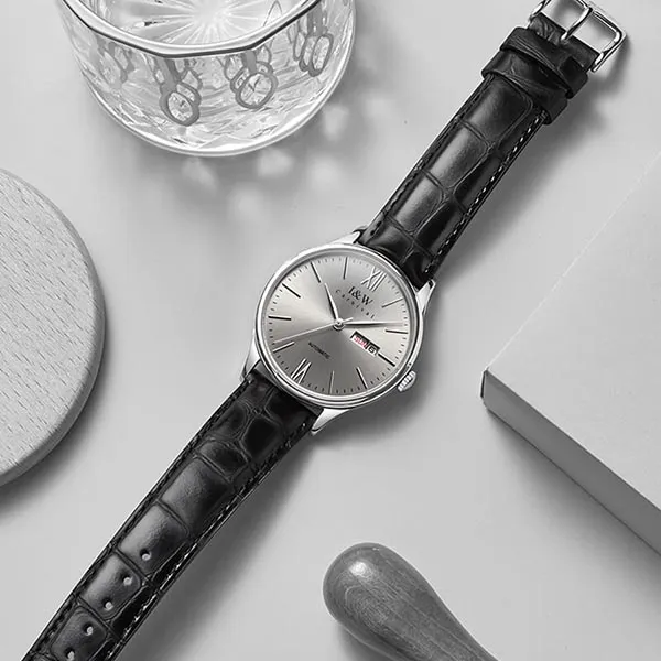 Đồng Hồ Nam I&W Carnival IW529G-DD Automatic (IW529G4) Màu Bạc Đen - Đồng hồ - Vua Hàng Hiệu