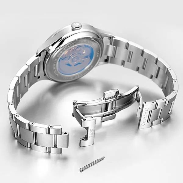 Đồng Hồ Nam I&W Carnival IW530G-DT Automatic (IW530G6) Màu Trắng Bạc