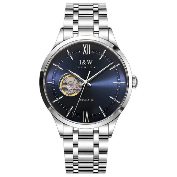 Đồng Hồ Nam I&W Carnival IW570G-DT (IW570G5) Màu Bạc Xanh