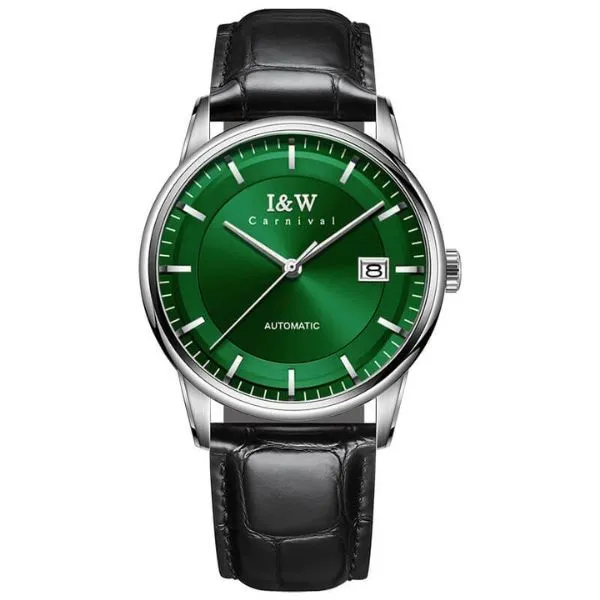 Đồng Hồ Nam I&W Carnival IW572G-DD (IW572G9) Màu Đen - Xanh Lá