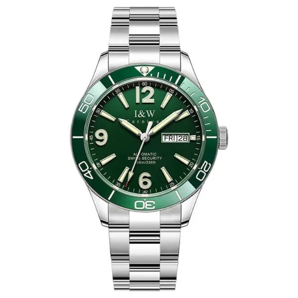 Đồng Hồ Nam I&W Carnival IW586G-DT (IW586G5) Màu Xanh Bạc