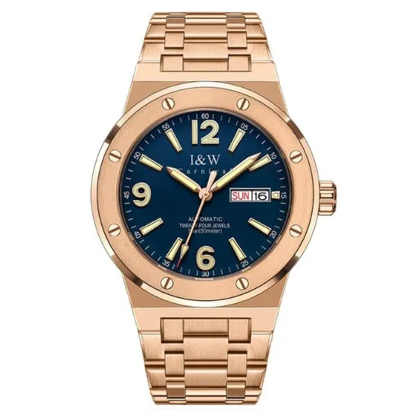 Đồng Hồ Nam I&W Carnival IW589G-DT (IW589G7) Màu Vàng - Xanh - Đồng hồ - Vua Hàng Hiệu