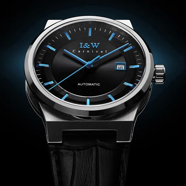 Đồng Hồ Nam I&W Carnival IW612G-DD (IW612G2) Automatic Màu Đen