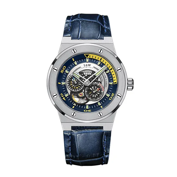 Đồng Hồ Nam I&W Carnival IW619G-DD (IW619G10) Automatic Màu Xanh Bạc - Đồng hồ - Vua Hàng Hiệu