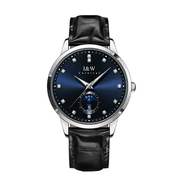 Đồng Hồ Nam I&W Carnival IW625G-DD (IW625G13) Automatic Màu Xanh Đen
