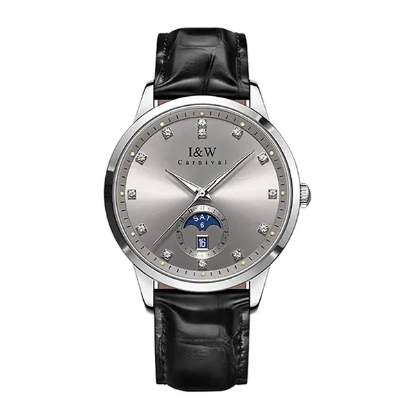 Đồng Hồ Nam I&W Carnival IW625G-DD (IW625G15) Automatic Màu Xám Đen