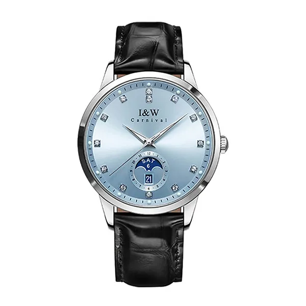 Đồng Hồ Nam I&W Carnival IW625G-DD (IW625G16) Automatic Màu Đen Xanh