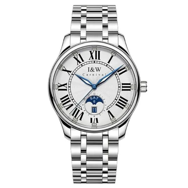 Đồng Hồ Nam I&W Carnival IW685G-DT (IW685G3) Màu Trắng