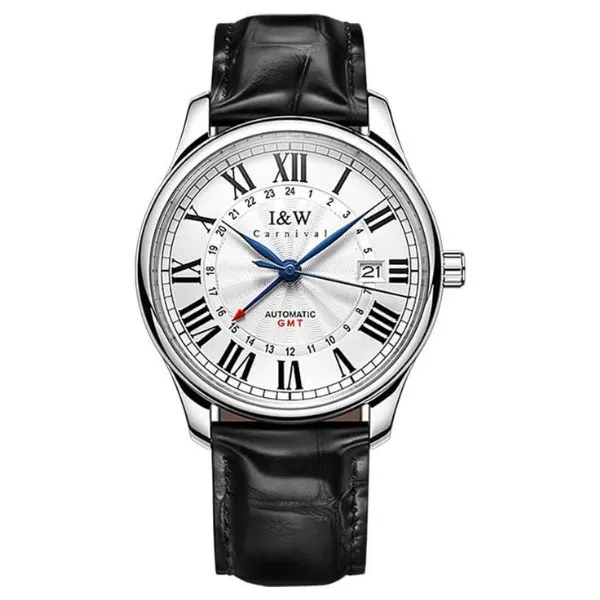 Đồng Hồ Nam I&W Carnival IW691G-DD (IW691G2) Màu Đen Trắng
