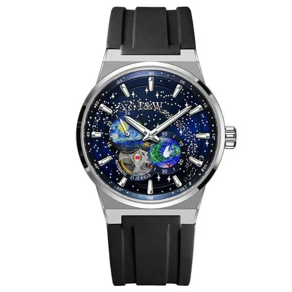 Đồng Hồ Nam I&W Carnival IW708G-DS (IW708G5) Màu Đen