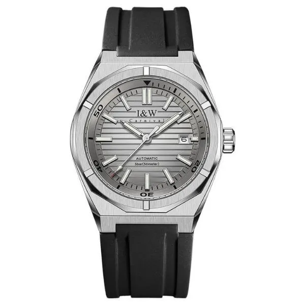 Đồng Hồ Nam I&W Carnival IW711G-DS (IW711G2) Màu Bạc - Đen