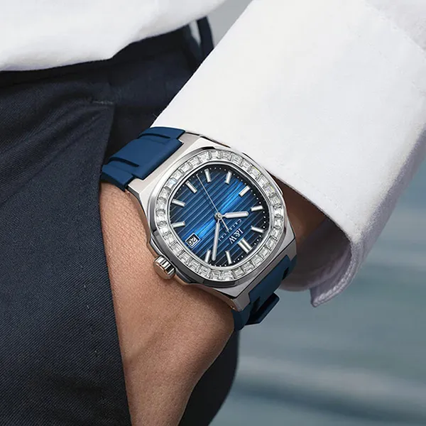 Đồng Hồ Nam I&W Carnival IW721G-DS (IW721G7) Automatic Màu Xanh Navy