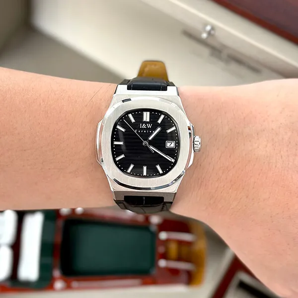 Đồng Hồ Nam I&W Carnival IW721GT-DD (IW721GT9) Automatic Màu Đen Bạc - Đồng hồ - Vua Hàng Hiệu
