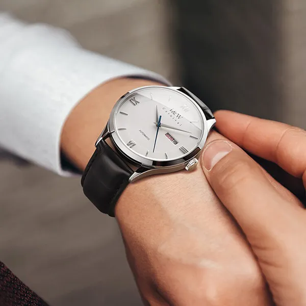 Đồng Hồ Nam I&W Carnival Automatic Watch IW510G-DD (IW510G4) Màu Đen Bạc - Đồng hồ - Vua Hàng Hiệu