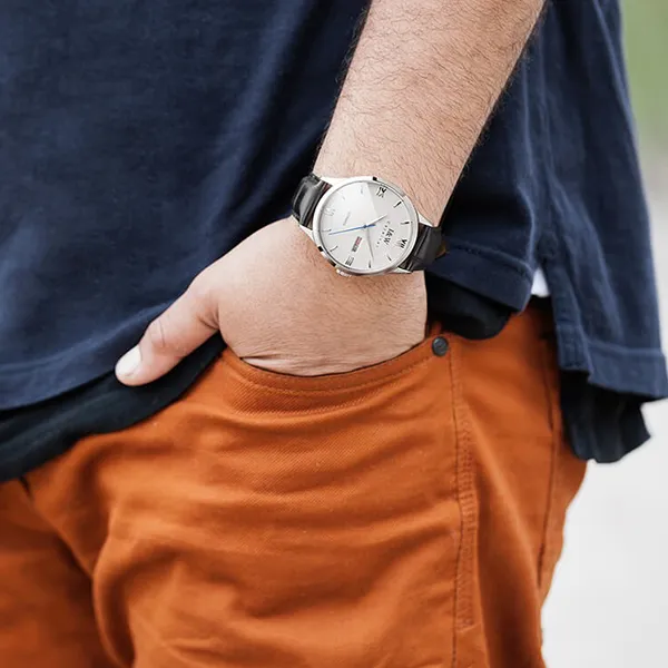 Đồng Hồ Nam I&W Carnival Automatic Watch IW510G-DD (IW510G4) Màu Đen Bạc - Đồng hồ - Vua Hàng Hiệu