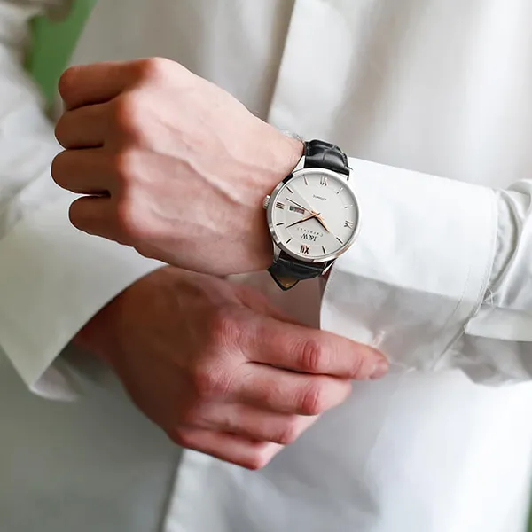 Đồng Hồ Nam I&W Carnival Automatic Watch IW510G-DD (IW510G1) Màu Đen Bạc - Đồng hồ - Vua Hàng Hiệu