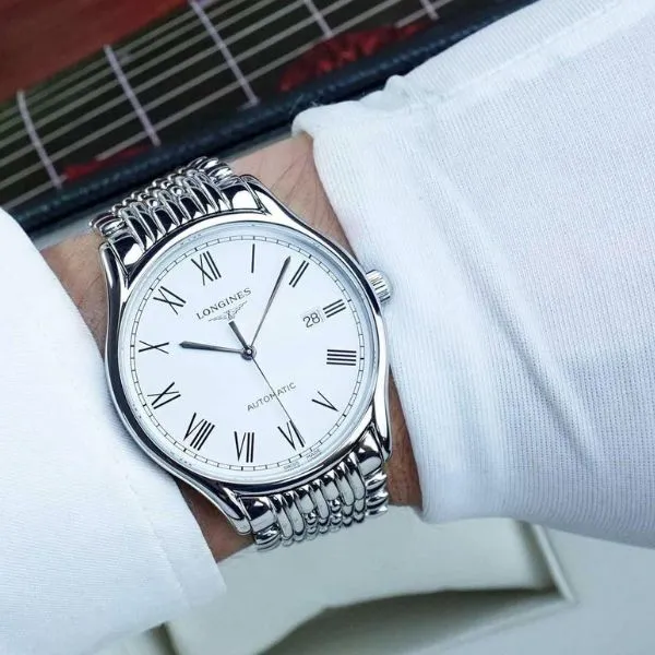 Đồng Hồ Nam Longines Lyre L4.961.4.11.6 Màu Bạc - Đồng hồ - Vua Hàng Hiệu