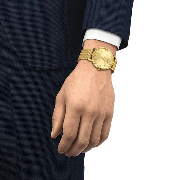 Đồng Hồ Nam Tissot Everytime Gent Watch T143.410.33.021.00 Màu Vàng Gold