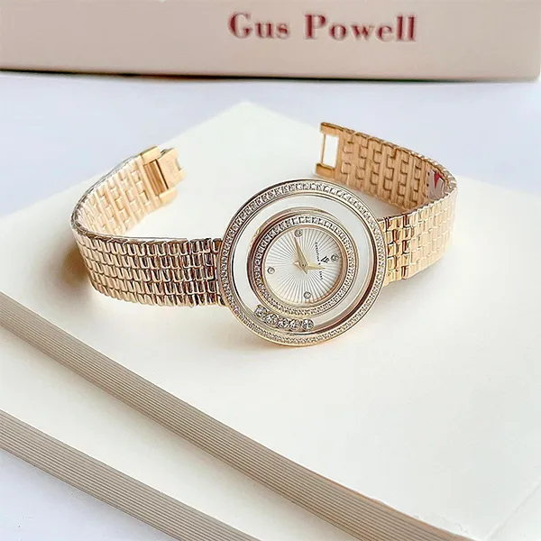 Đồng Hồ Nữ Christian Van Sant Gracieuse Quartz CV4831 34mm Màu Vàng Gold