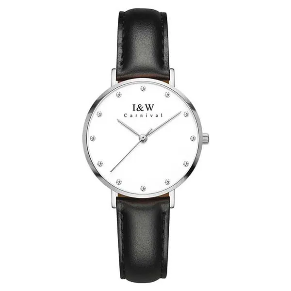Đồng Hồ Nữ I&W Carnival Watch IW8793L-DD (IW8793L19) Màu Đen - Bạc