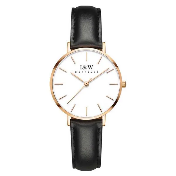 Đồng Hồ Nữ I&W Carnival Watch IW8793L-DD (IW8793L3) Màu Đen - Vàng - Đồng hồ - Vua Hàng Hiệu