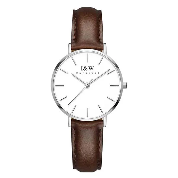 Đồng Hồ Nữ I&W Carnival Watch IW8793L-DD (IW8793L5) Màu Nâu Đậm