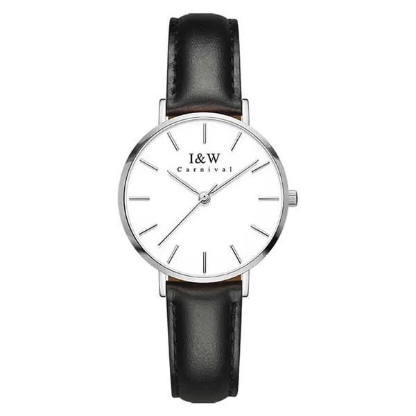 Đồng Hồ Nữ I&W Carnival Watch IW8793L-DD (IW8793L6) Màu Đen - Bạc - Đồng hồ - Vua Hàng Hiệu
